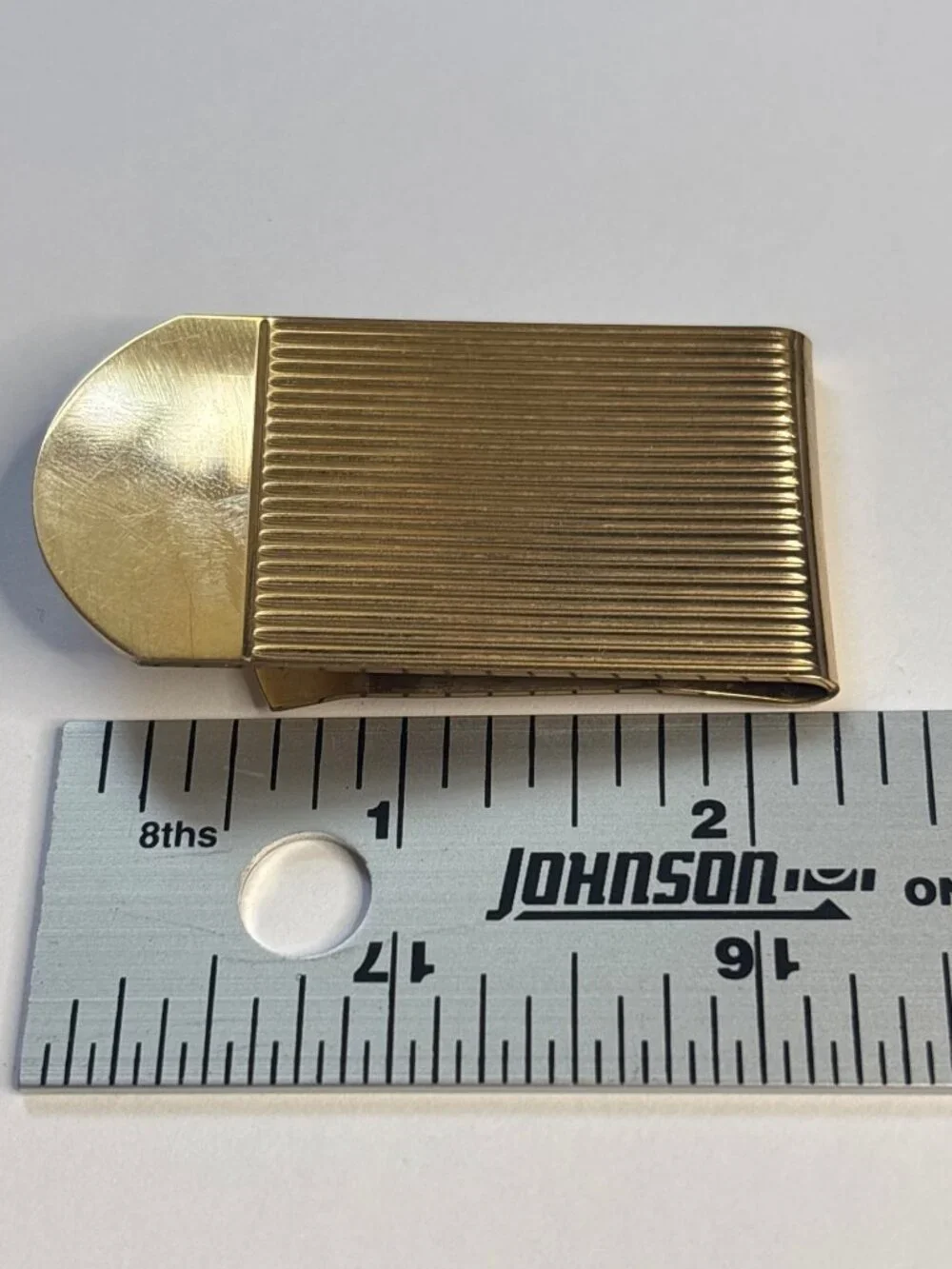 Vintage DB 1/20 14K Gold Filled Money Clip | Graduation Gift
